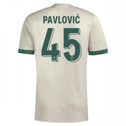 Original Fußballtrikot FC Bayern München Oktoberfest Pavlovic 45 2025-26 Für Herren Original Fußballtrikot FC Bayern München Oktoberfest Pavlovic 45 2025-26 Für Herren